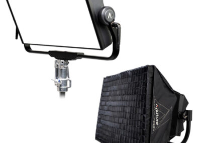 Location APUTURE P600C + SOFT BOX 120€ HT/J